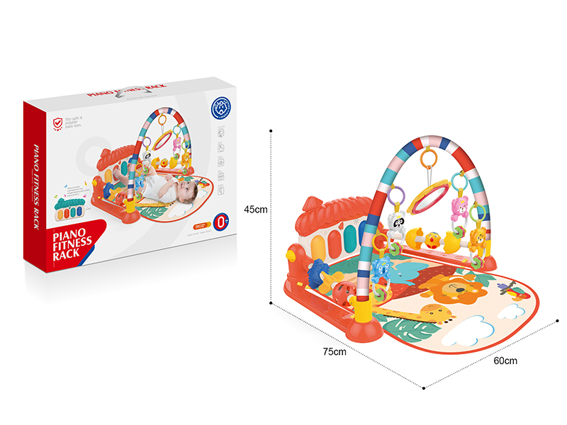 Pedal Piano  Baby Playing Gym + Fence