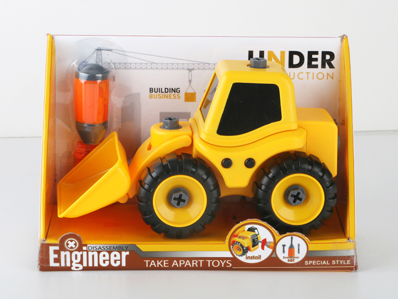 DIY Bulldozing Engineering Truck