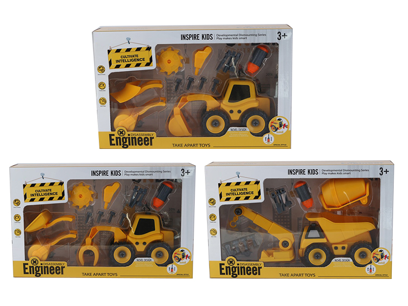 Many Combinations DIY  Engineering Truck