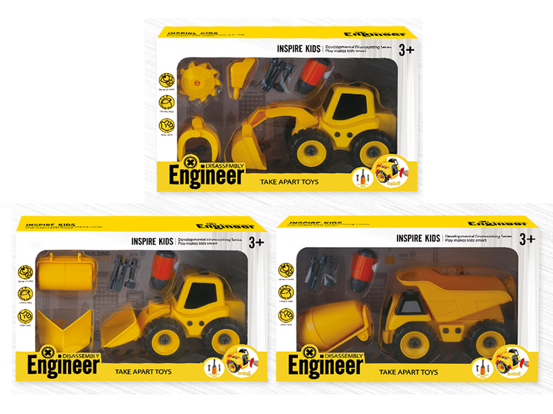 Many Combinations DIY  Engineering Truck