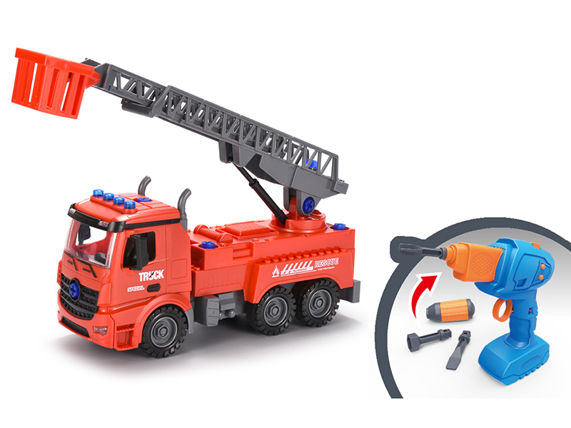 DIY Electric Drill  Fire Engine