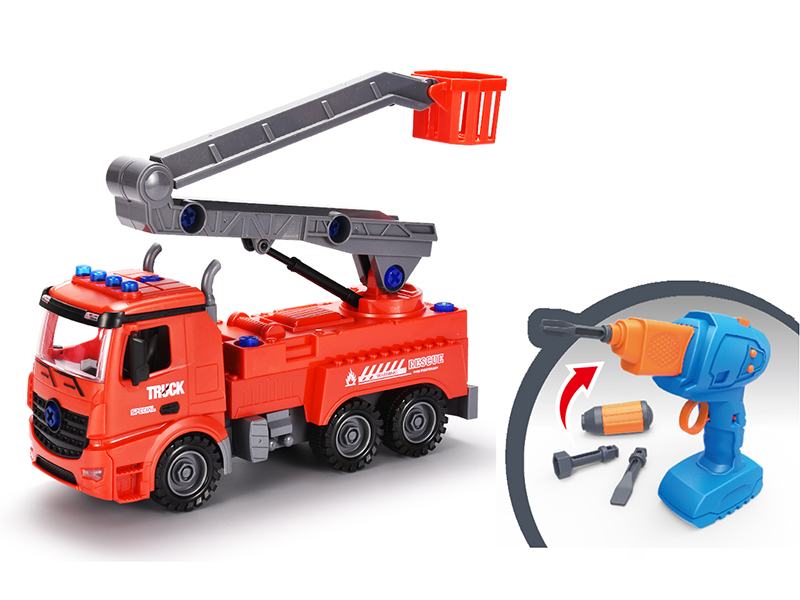 DIY Electric Drill  Fire Engine