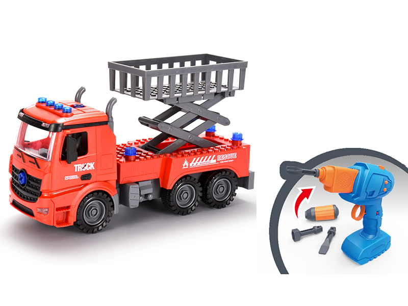 DIY Electric Drill  Fire Engine