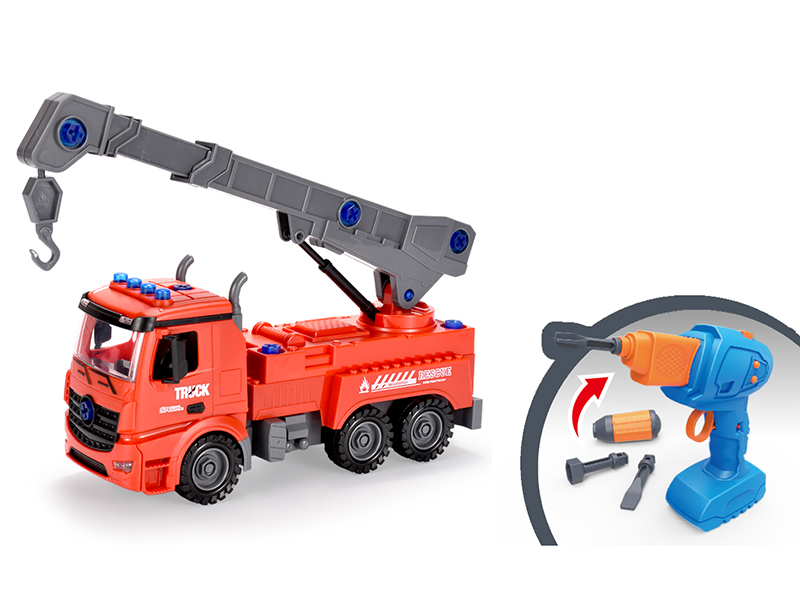 DIY Electric Drill  Fire Engine