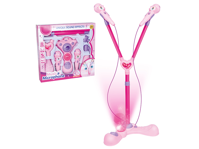 Double Microphone Karaoke Machine