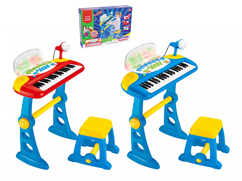 37 Key Multifunctional Electronic Organ With Microphone,MP3 Line,Power Line,Chair