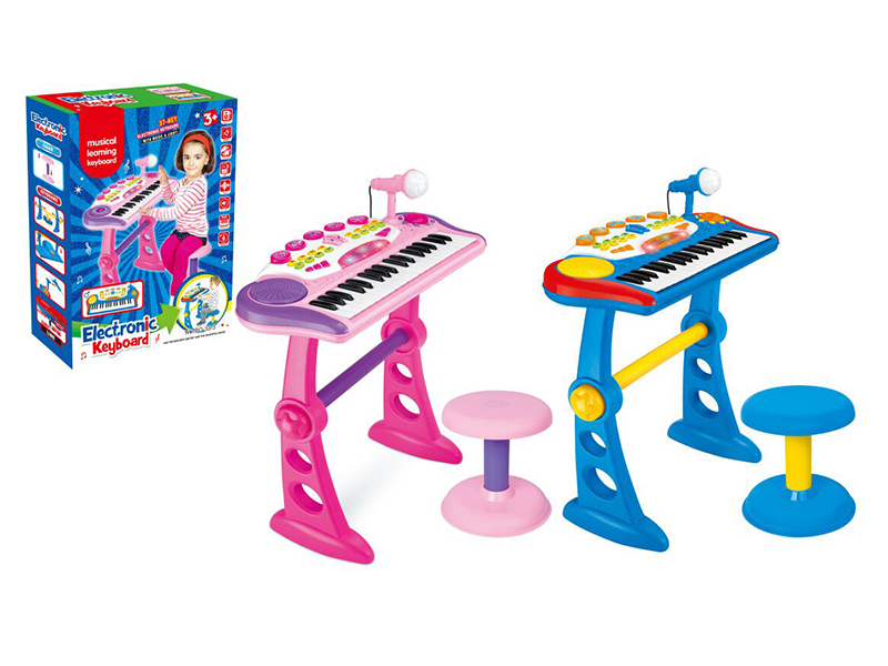 37 Key Multifunctional Electronic Organ With Microphone,MP3 Line,Power Line,Chair