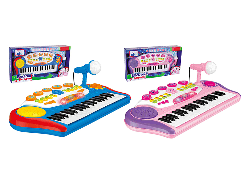 37 Key Multifunctional Electronic Organ With Microphone,MP3 Line,Power Line