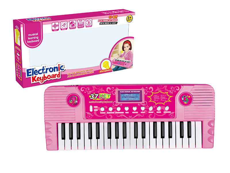 37 Key Multifunctional Electronic Organ With Microphone