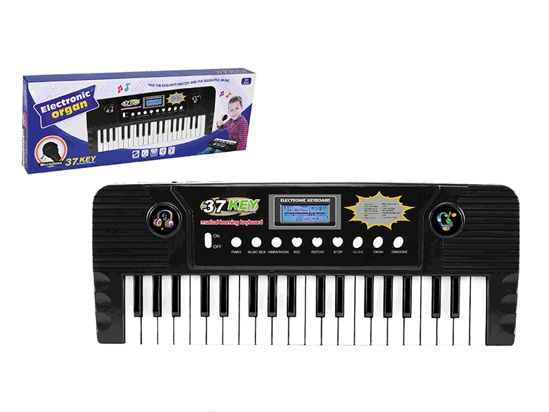 37 Key Multifunctional Electronic Organ With Microphone