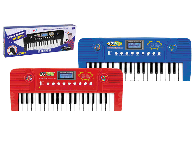 37 Key Multifunctional Electronic Organ With Microphone