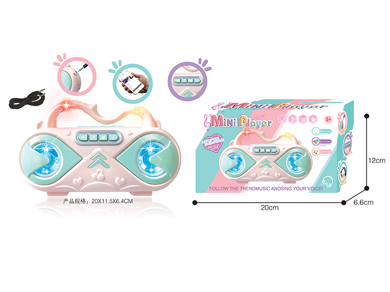 Radio 2 Colors Mixed(Audio Cable)