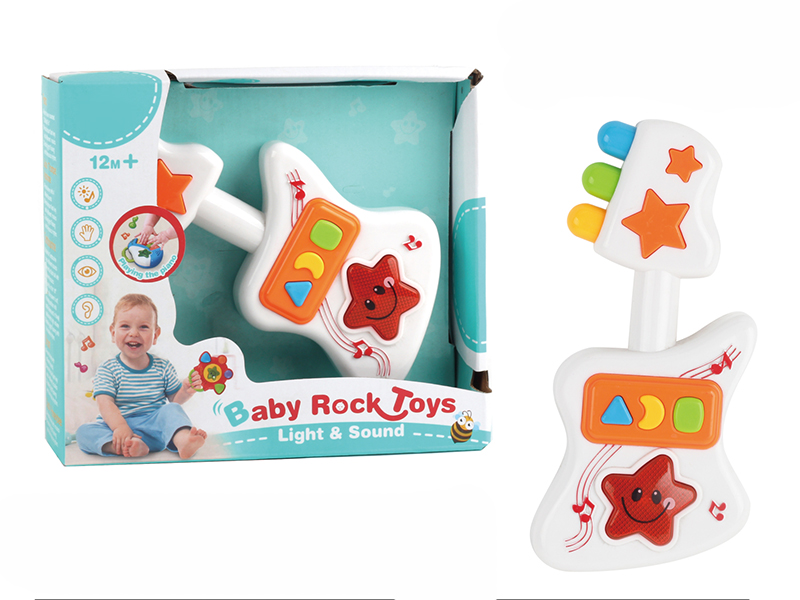 Guitar With Light And Sond