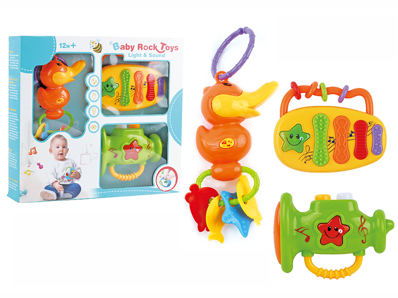 Duck Rattle + Xylophone + Horn