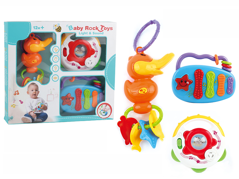 Duck Rattle + Xylophone + Timbrel