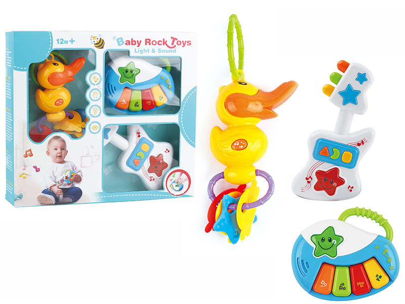 Duck Rattle + 4 Keys Piano + Guitar