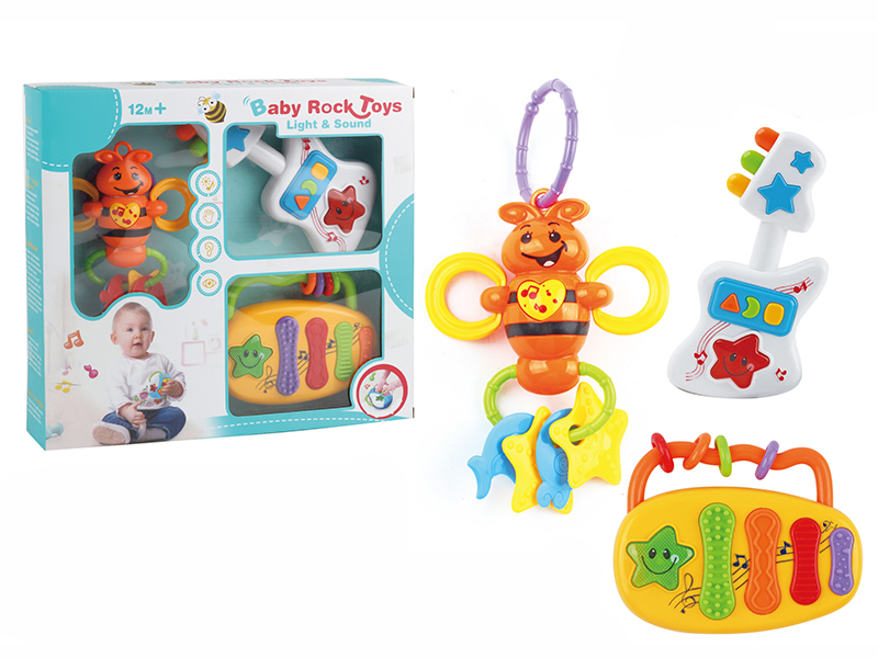 Bee Rattle + Xylophone + Guitar