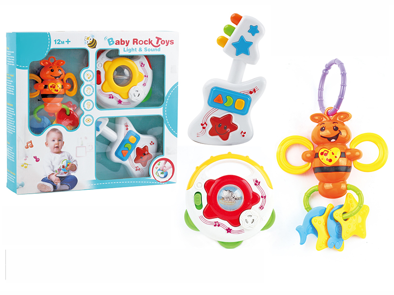 Bee Rattle + Timbrel + Guitar