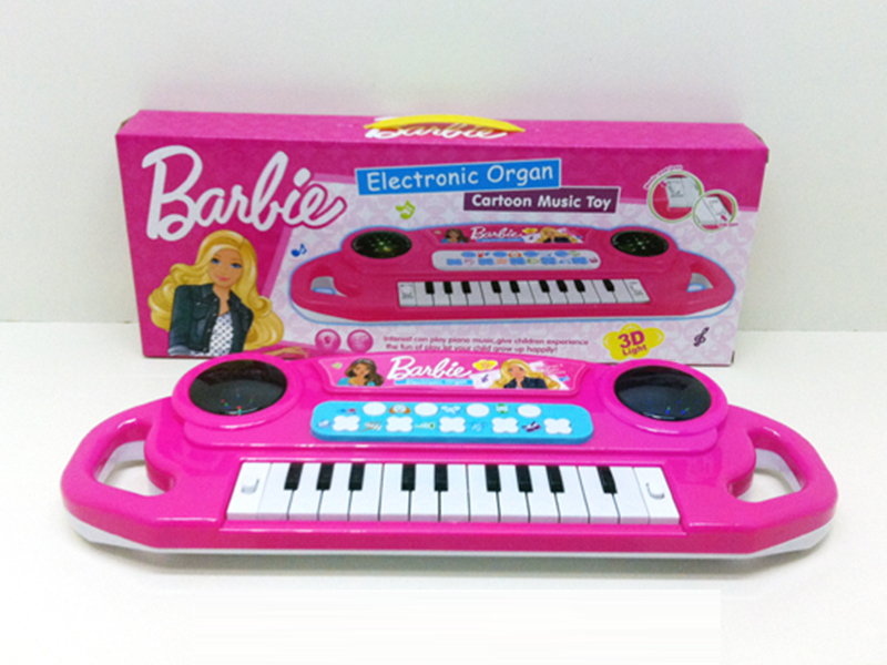 Barbie Electronic Organ With 3D Light And Music