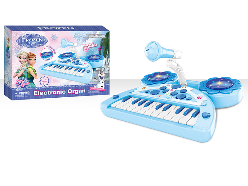 Frozen Electronic Organ With Light And Music