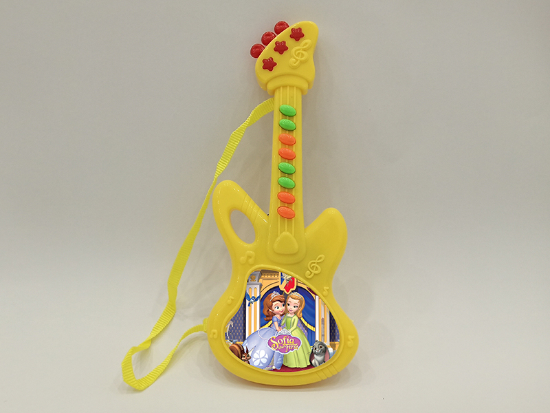 Sophia Cartoon Music Guitar