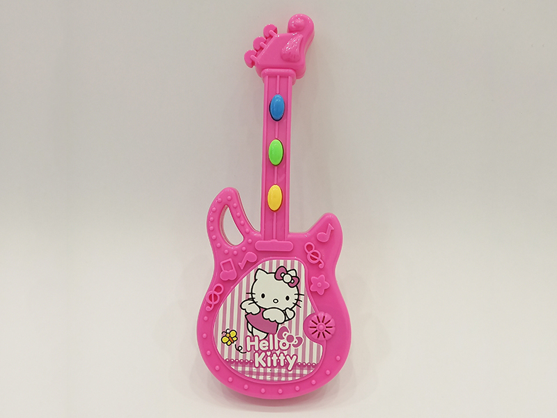 Hello Kitty Cartoon Music Guitar