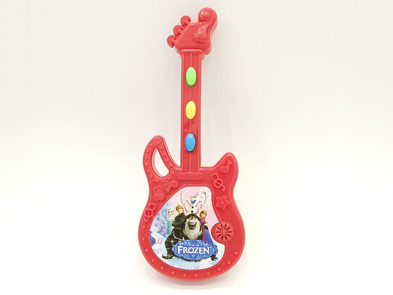 Frozen Cartoon Music Guitar