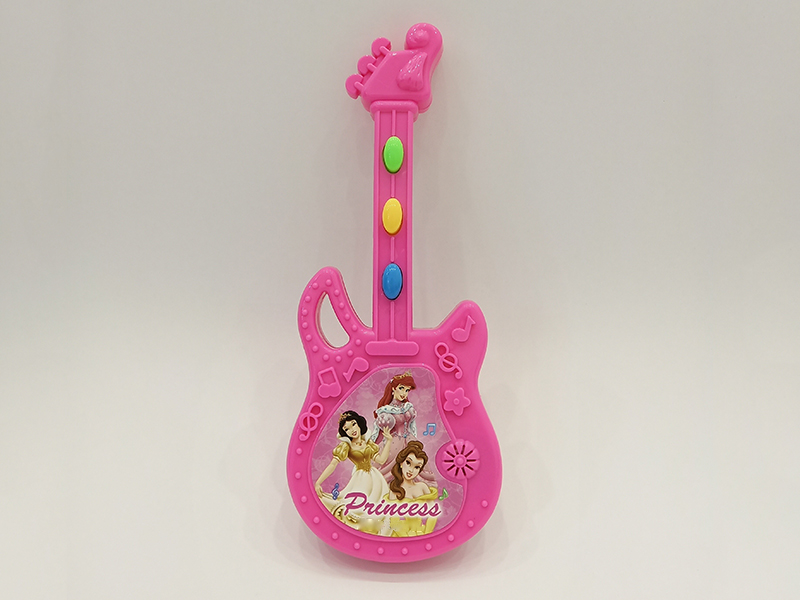 Snow White Cartoon Music Guitar