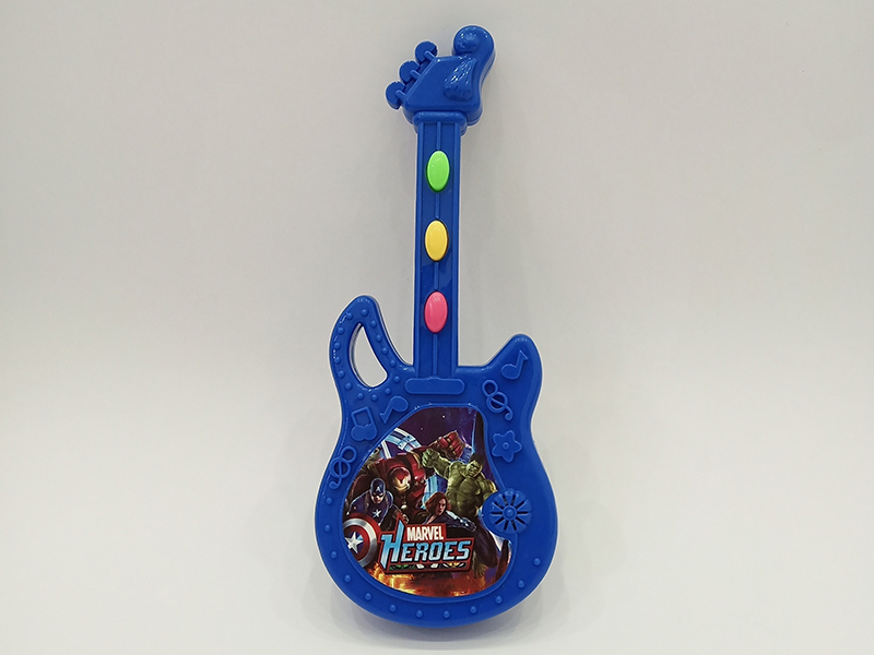 The Avengers  Cartoon Music Guitar
