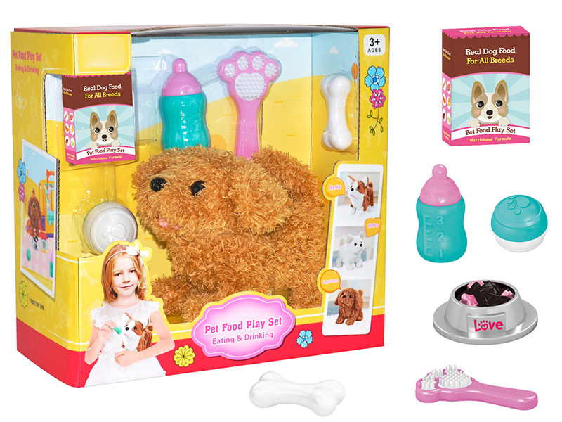 B/O Pet Food Play Set