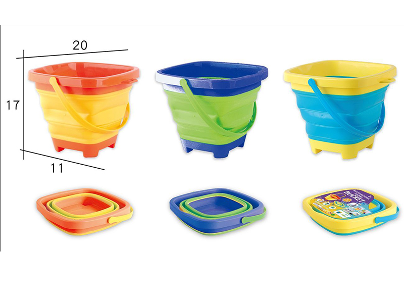 Multifunction Folding Beach Bucket 2L