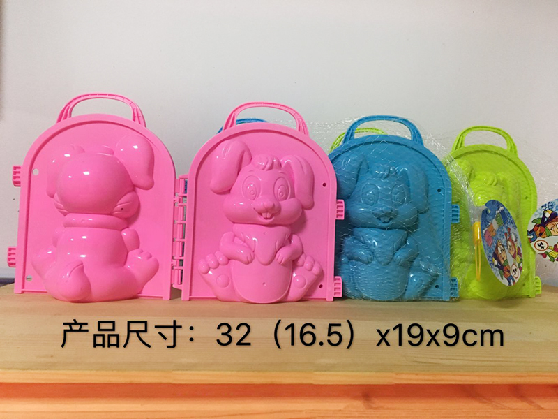 Cartoon  Rabbit 3D Sand Mold/Snow Mold