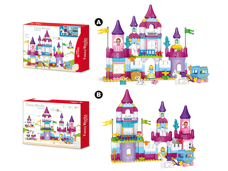 Building Blocks- Princess Castle 130pcs