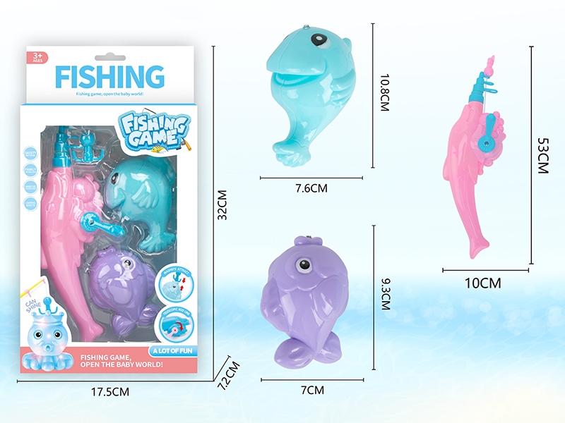 Luminescent Fish Fishing Toy
