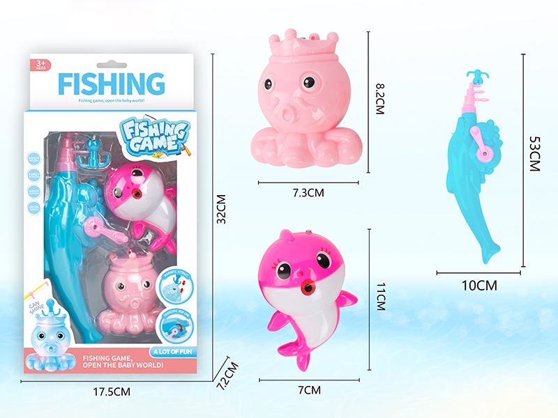 Luminescent Fish Fishing Toy