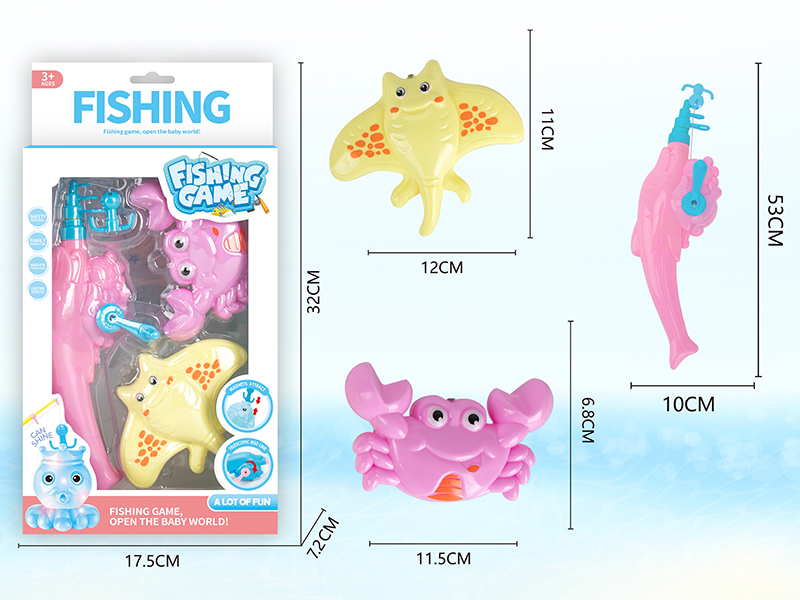 Luminescent Fish Fishing Toy