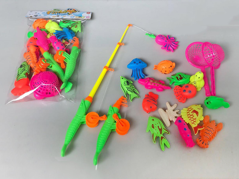 19PCS Fishing Toy