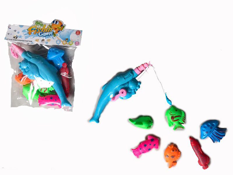 7PCS Fishing Toy