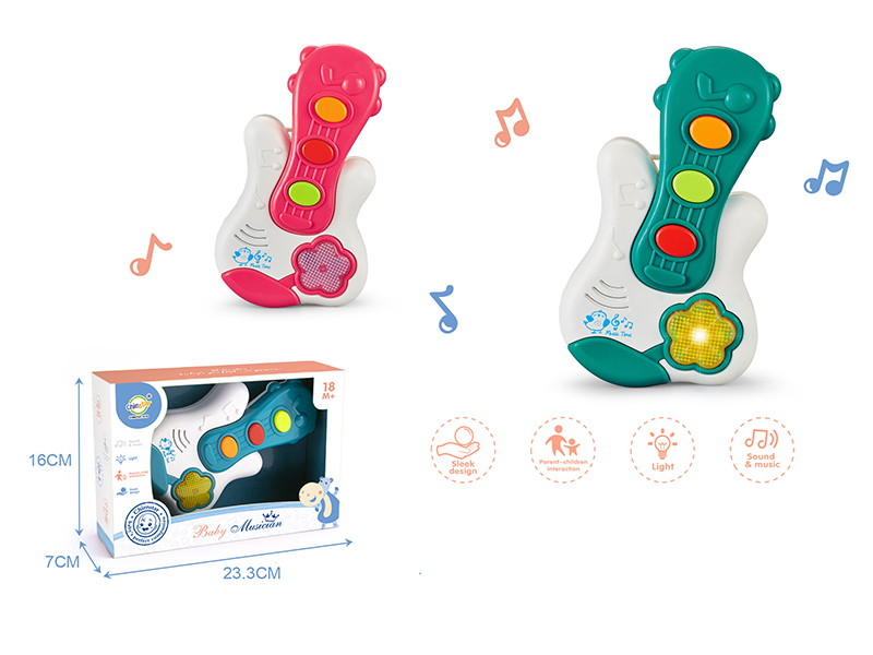 Baby Guitar With Sound And Light