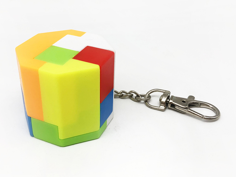Burr Puzzle/Cylinder (With Keychain)