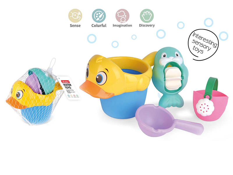 Cute Duck Bath Set
