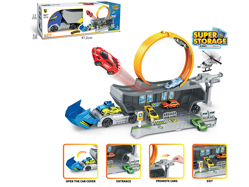 3 In 1 Container Car Track