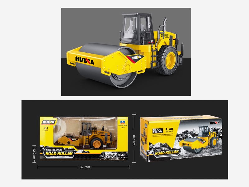 1:40 Half Alloy Road Roller