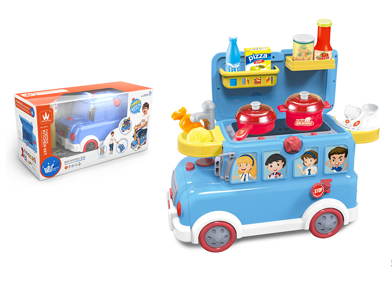 Tableware School Bus(Boy)