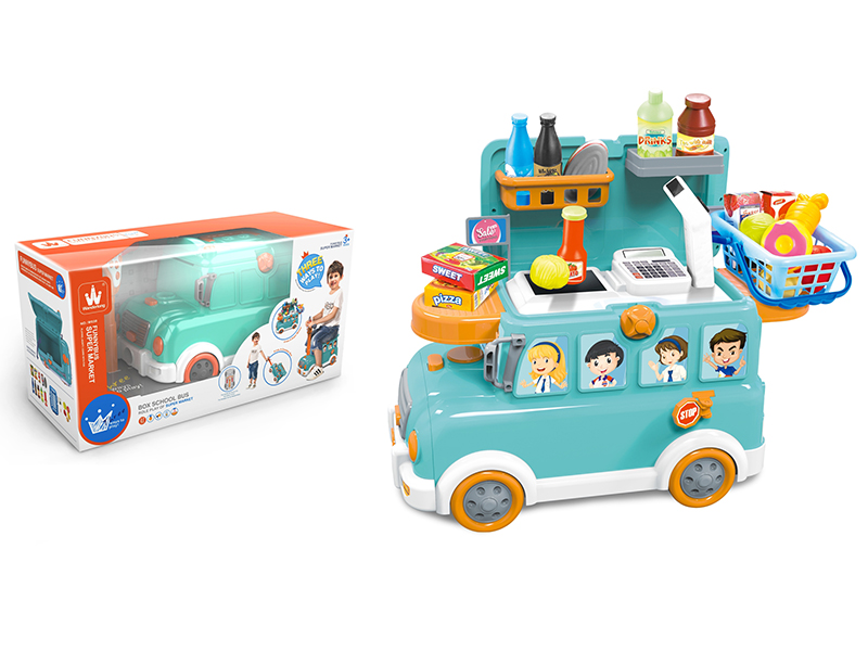 Cash Register School Bus