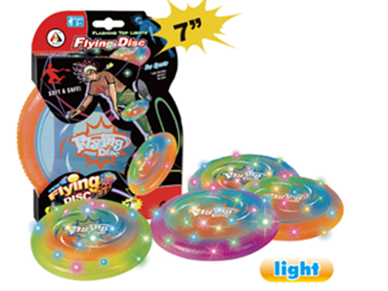 7" Frisbee With Light