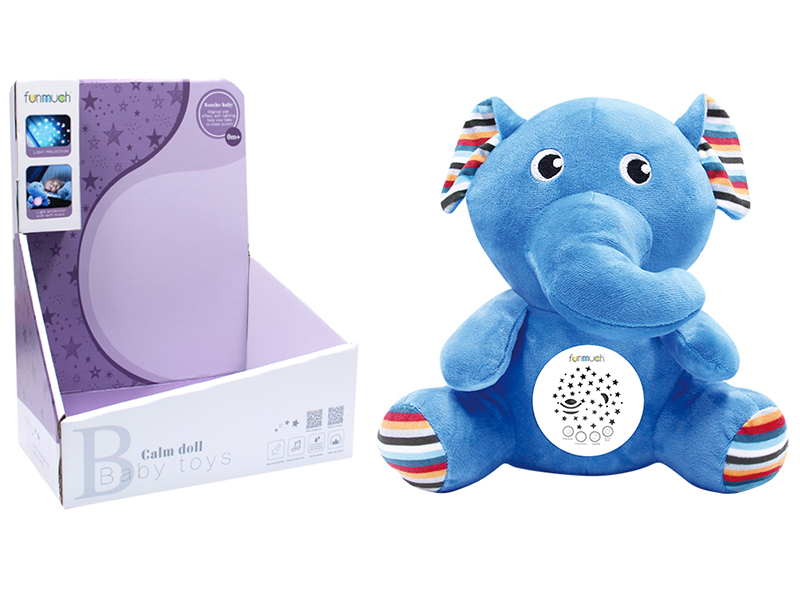 Plush Projection Elephant