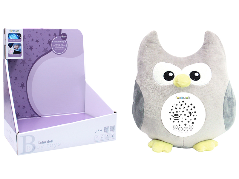 Plush Projection Owl