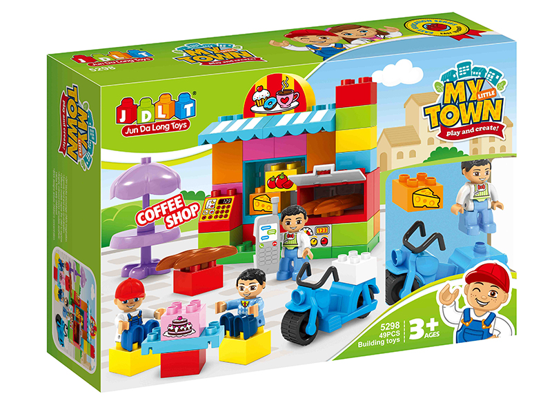 Coffee Shop Building Blocks 49pcs