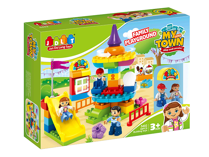 Family Playground Building Blocks 68pcs